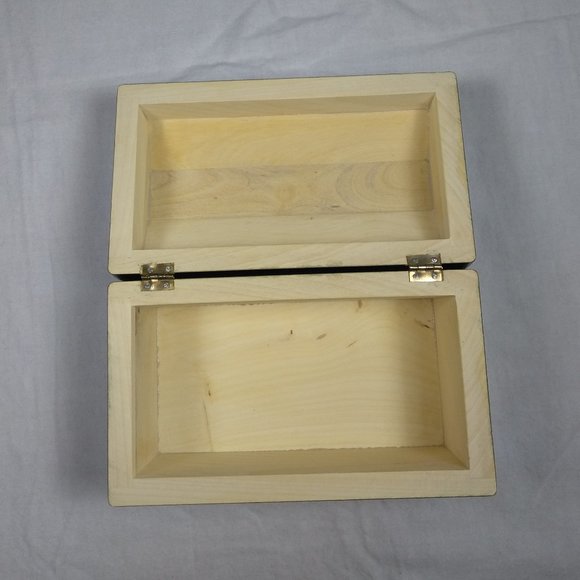 MEXICAN WOOD JEWELRY BOX  HANDPAINTED "NWOT" - Picture 6 of 15